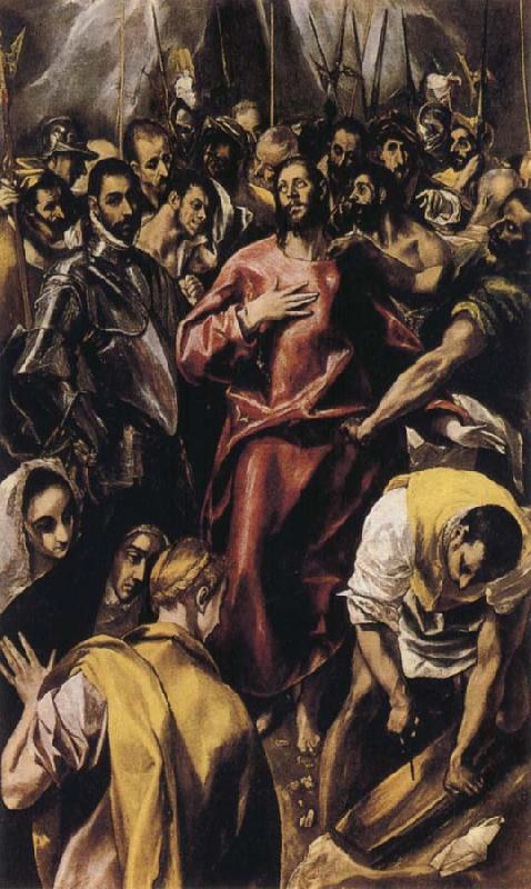 El Greco The Despoiling of Christ France oil painting art